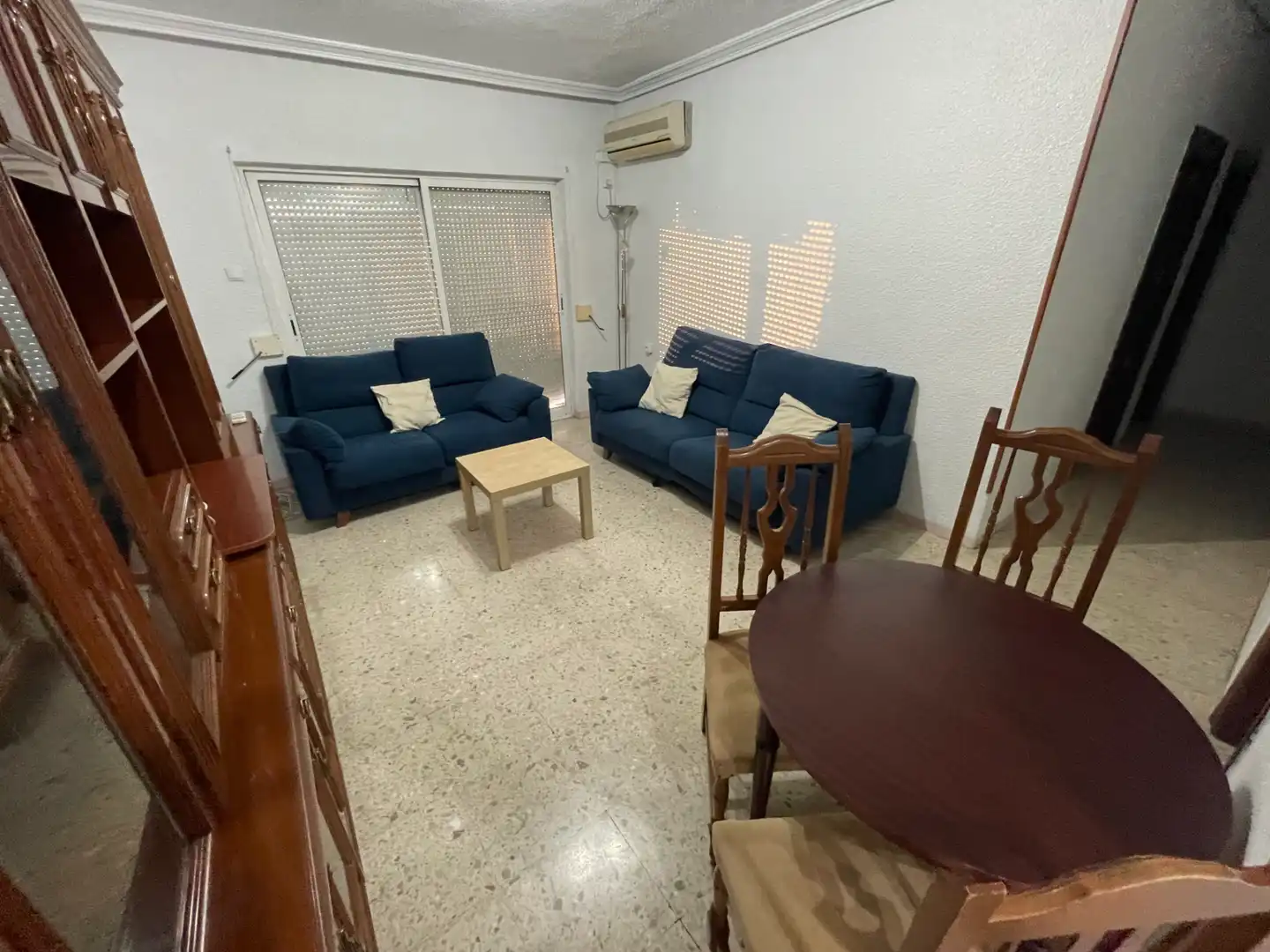 Wohnzimmer von Wohnung zur Miete in Murcia mit Klimaanlage, Heizung und Möbliert