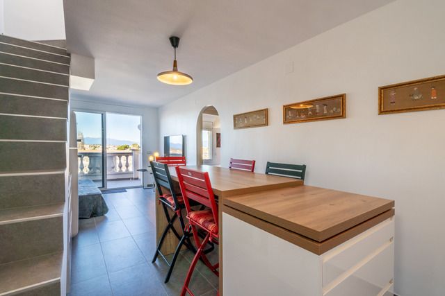 Dining room of Attic for sale in Empuriabrava  with Air Conditioner, Heating and Terrace