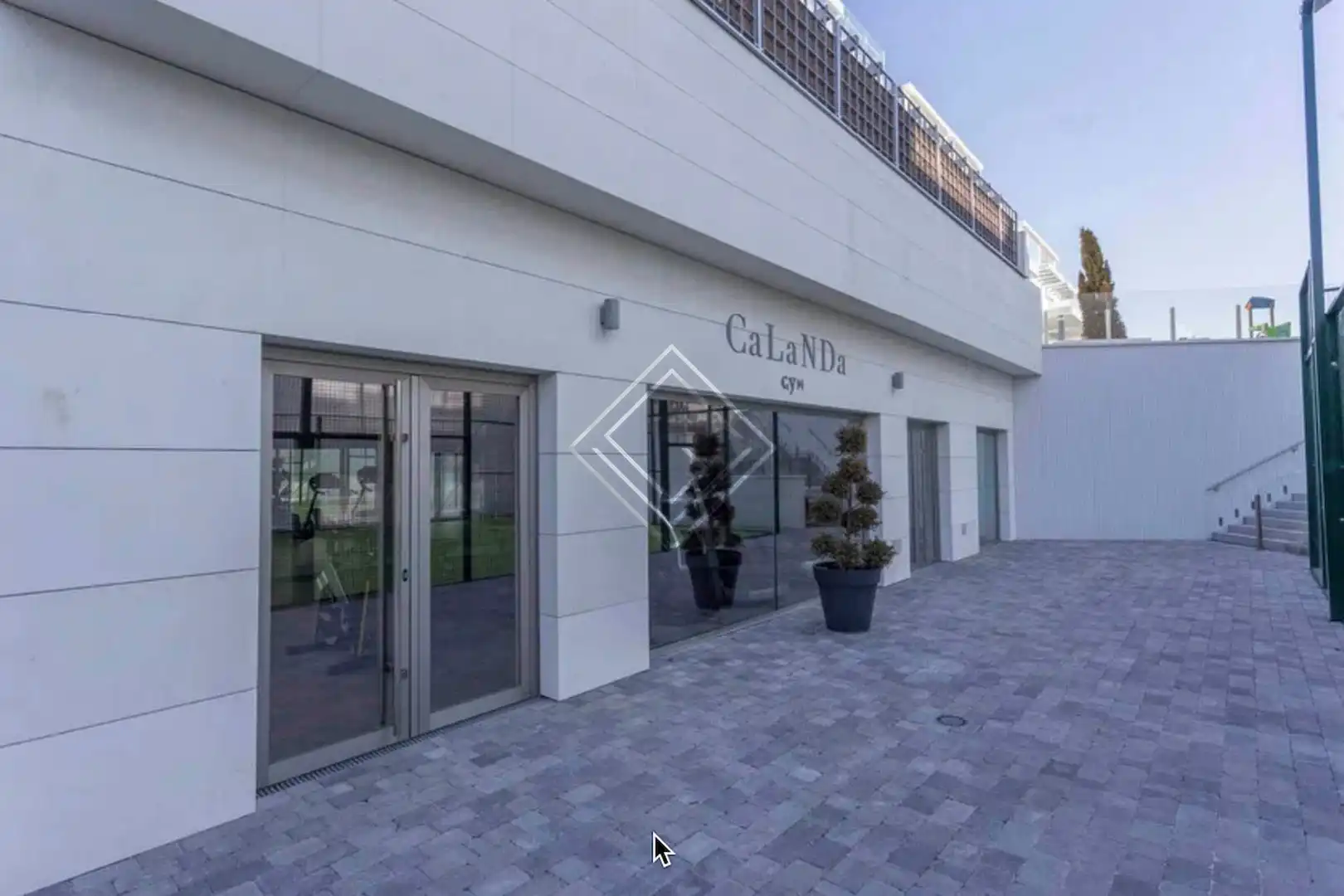 Vista exterior de Piso de alquiler en Madrid con Aire acondicionado, Calefacción y Terraza