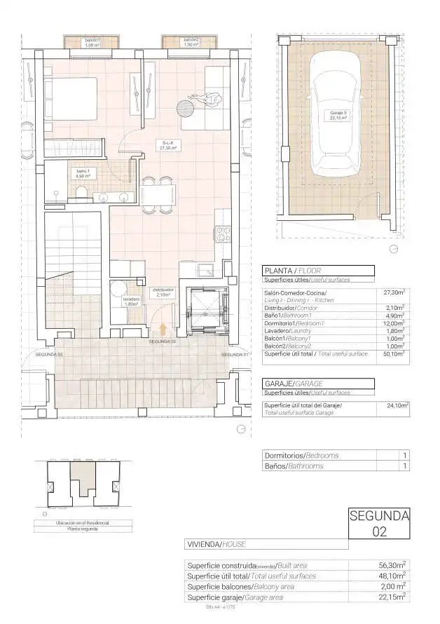 Apartament amb terrassa en venda a Hondón de las Nieves / El Fondó de les Neus, imagen 6