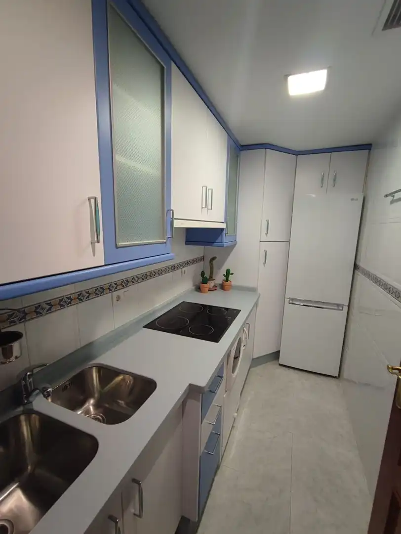 Cocina de Piso de alquiler en Sevilla con Aire acondicionado, Calefacción y Horno