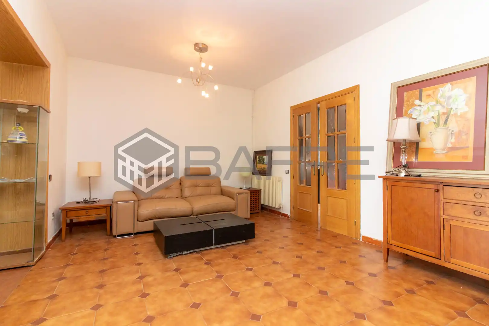 Sala de estar de Casa o chalet en venta en Navalagamella con Calefacción, Jardín privado y Terraza