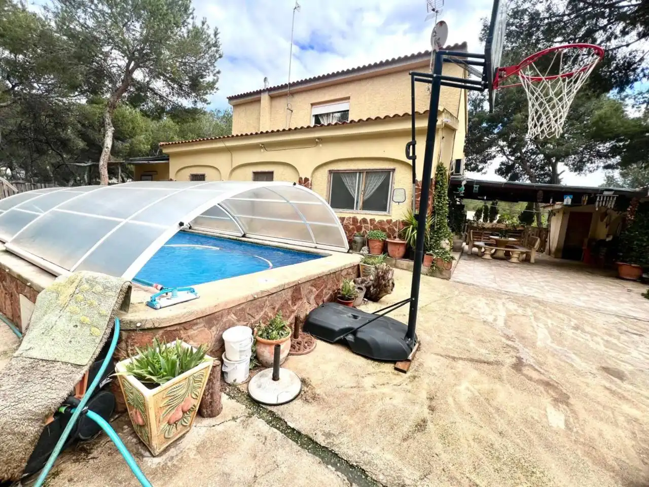 Piscina de Casa o chalet en venta en Tibi con Jardín privado, Terraza y Piscina