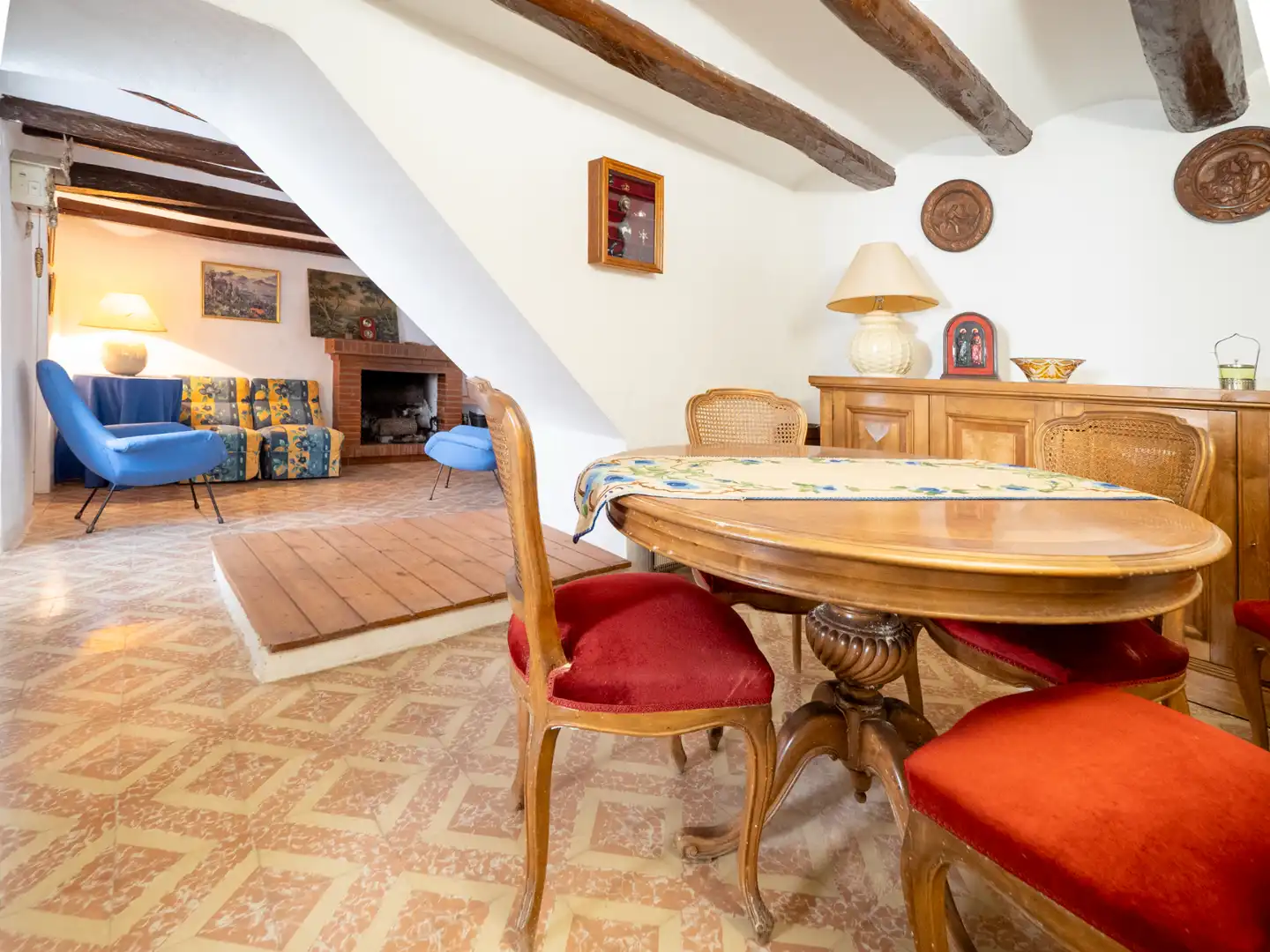 Comedor de Casa o chalet en venta en Torrelles de Foix con Jardín privado, Terraza y Amueblado