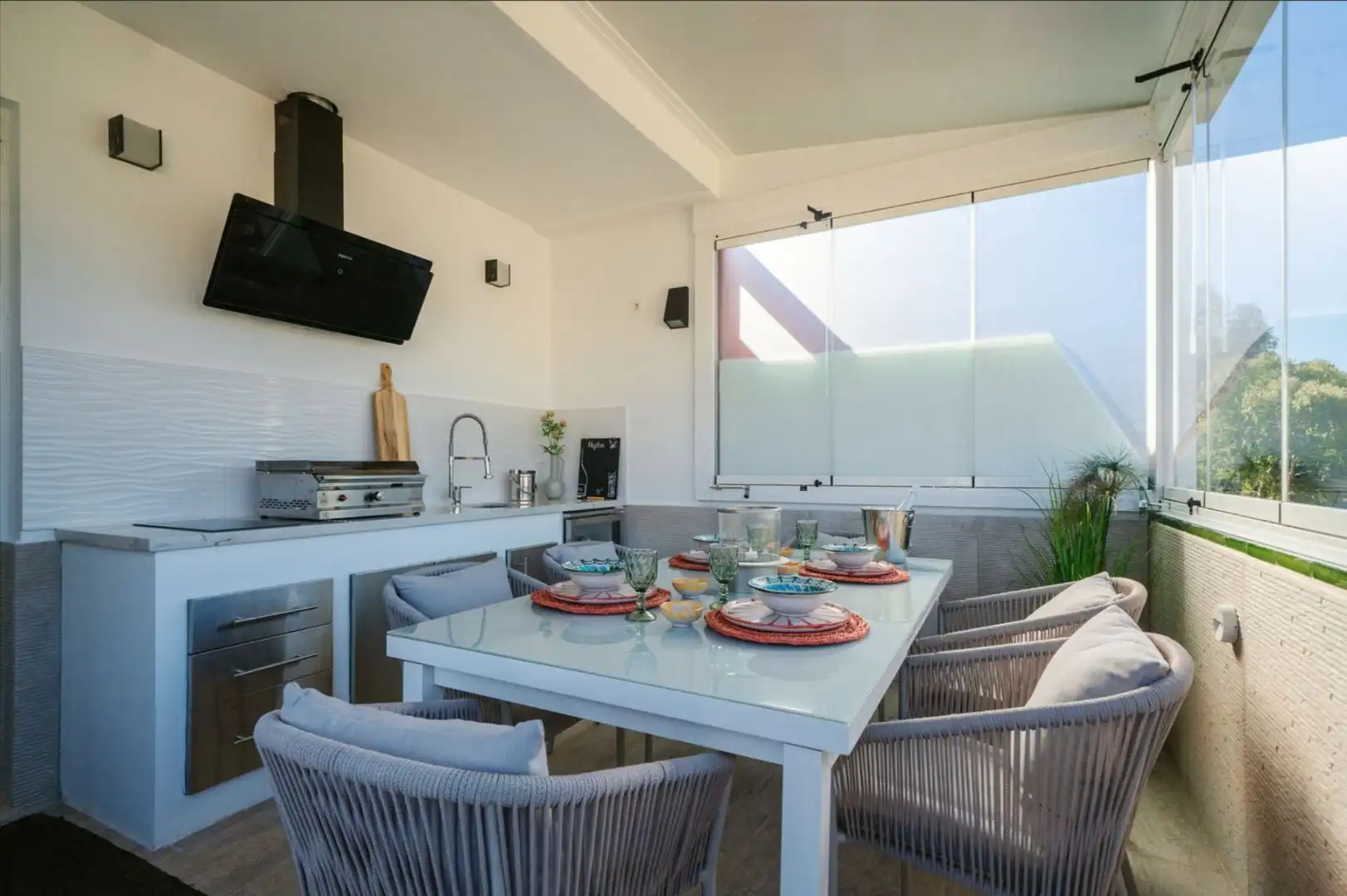 Terrace of Attic for sale in Benalmádena  with Air Conditioner, Heating and Terrace