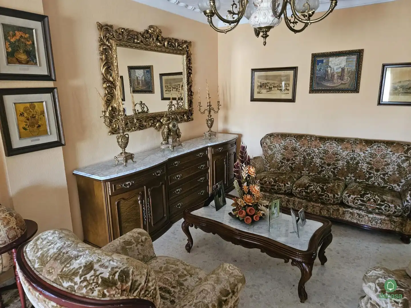 Sala d'estar de Pis en venda en Huelva amb Terrassa i Balcó
