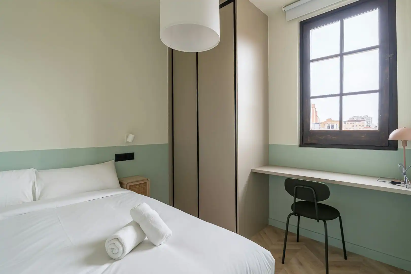 Habitación de Piso de alquiler en Barcelona con Aire acondicionado, Calefacción y Amueblado