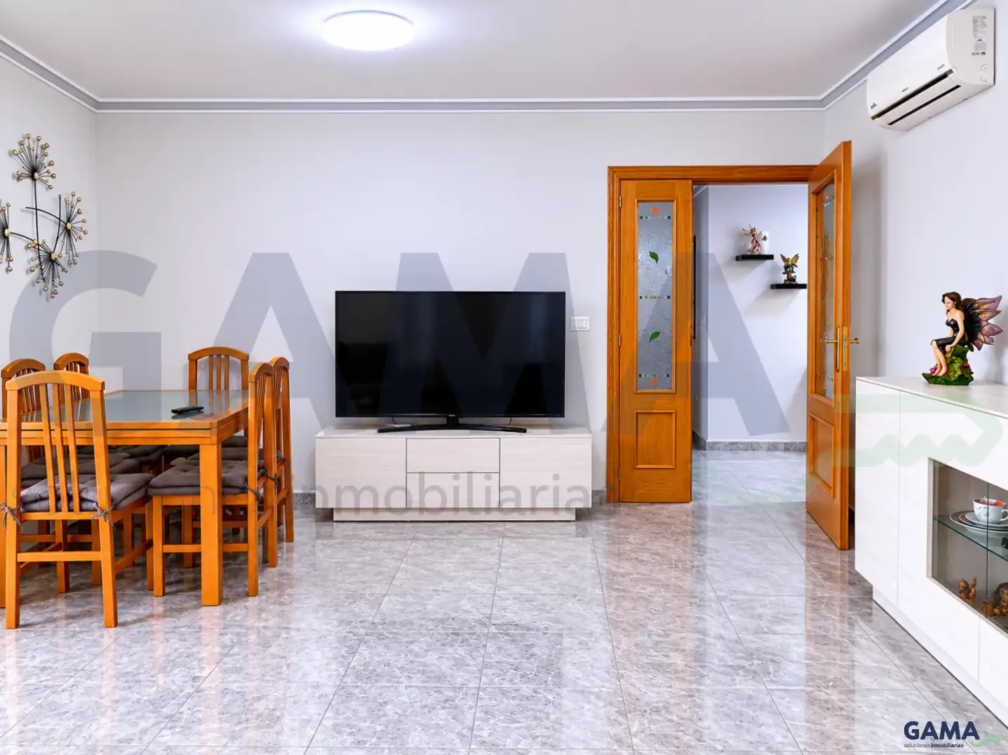 Sala de estar de Piso en venta en Carcaixent con Aire acondicionado y Trastero