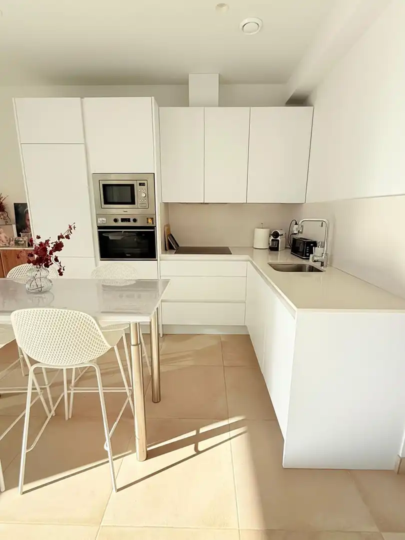 Cocina de Dúplex en venta en Finestrat con Aire acondicionado, Calefacción y Piscina