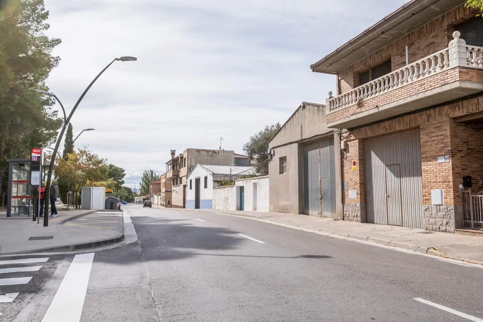 Vista exterior de Nave industrial en venta en Zaragoza