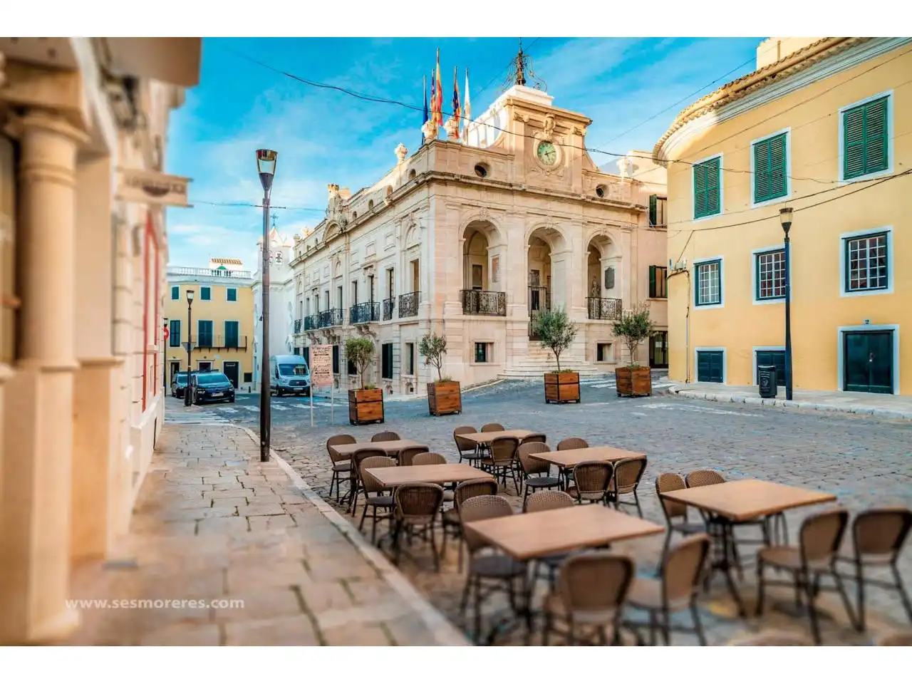 Vista exterior de Casa o chalet en venta en Maó - Mahón con Jardín privado y Terraza