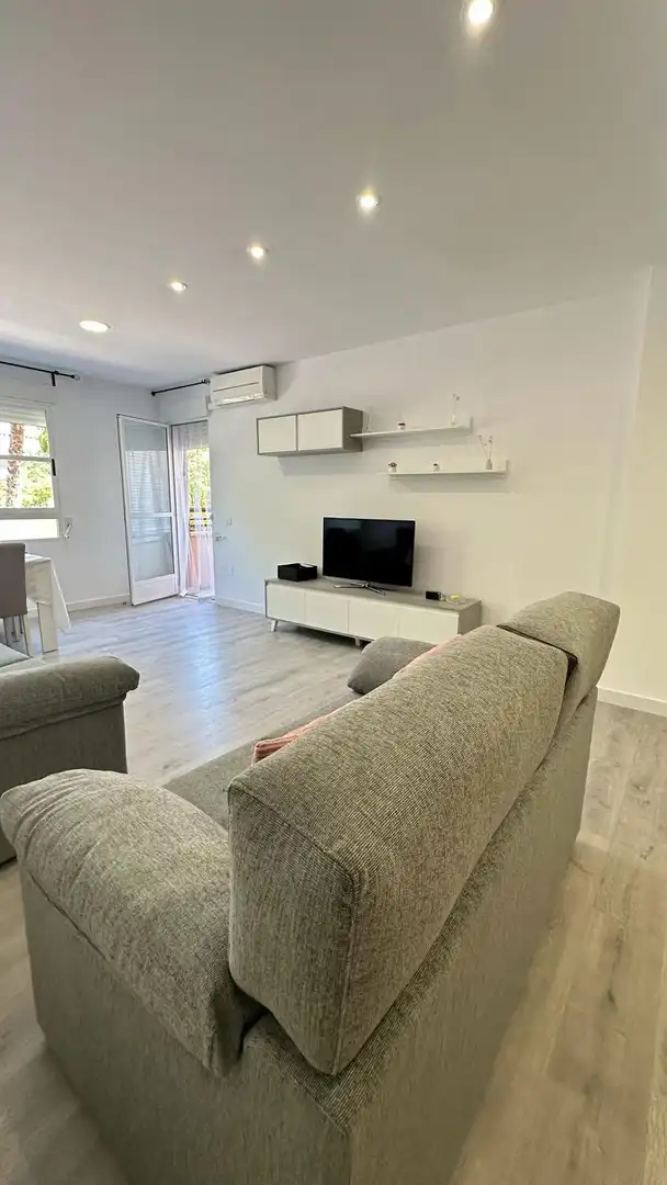 Sala de estar de Piso de alquiler en Murcia con Aire acondicionado y Trastero