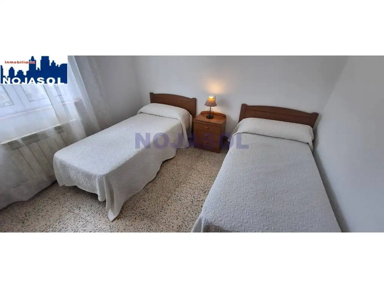 Schlafzimmer von Einfamilien-Reihenhaus zur Miete in Noja mit Heizung, Privatgarten und Terrasse