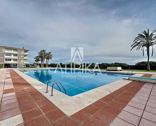 Swimming pool of Flat to rent in Gavà  with Heating, Parquet flooring and Terrace