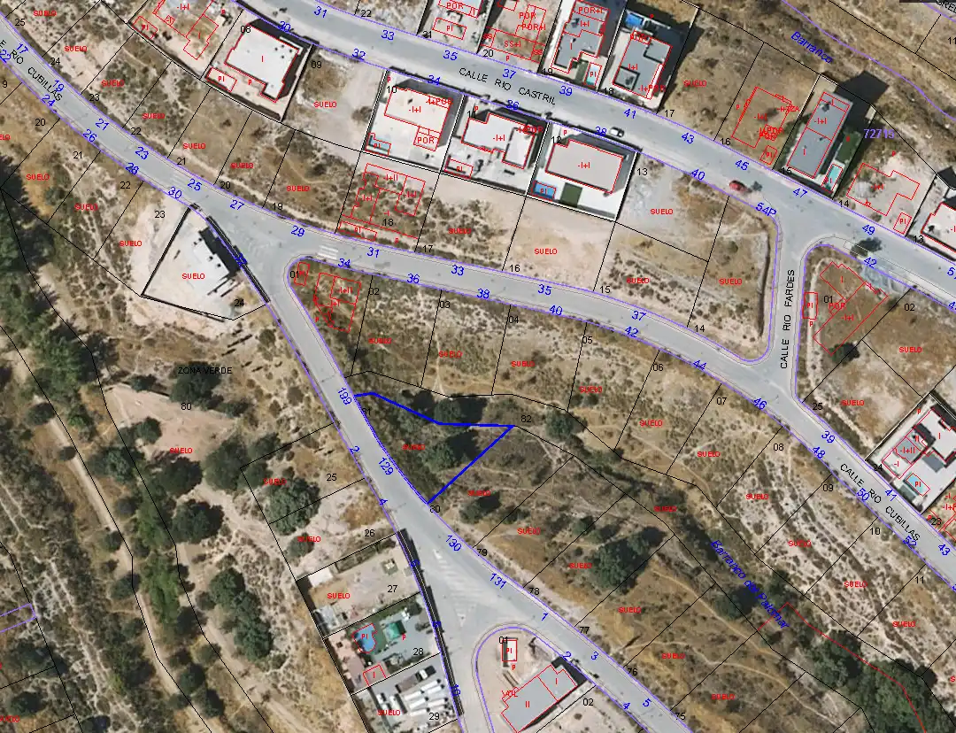 Wohnbaugrundstück zum Verkauf in Calle Rio Guadalentin 138