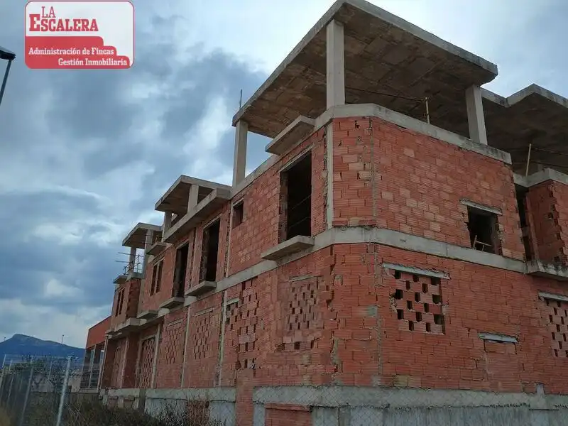 Vista exterior de Casa adosada en venta en Castalla