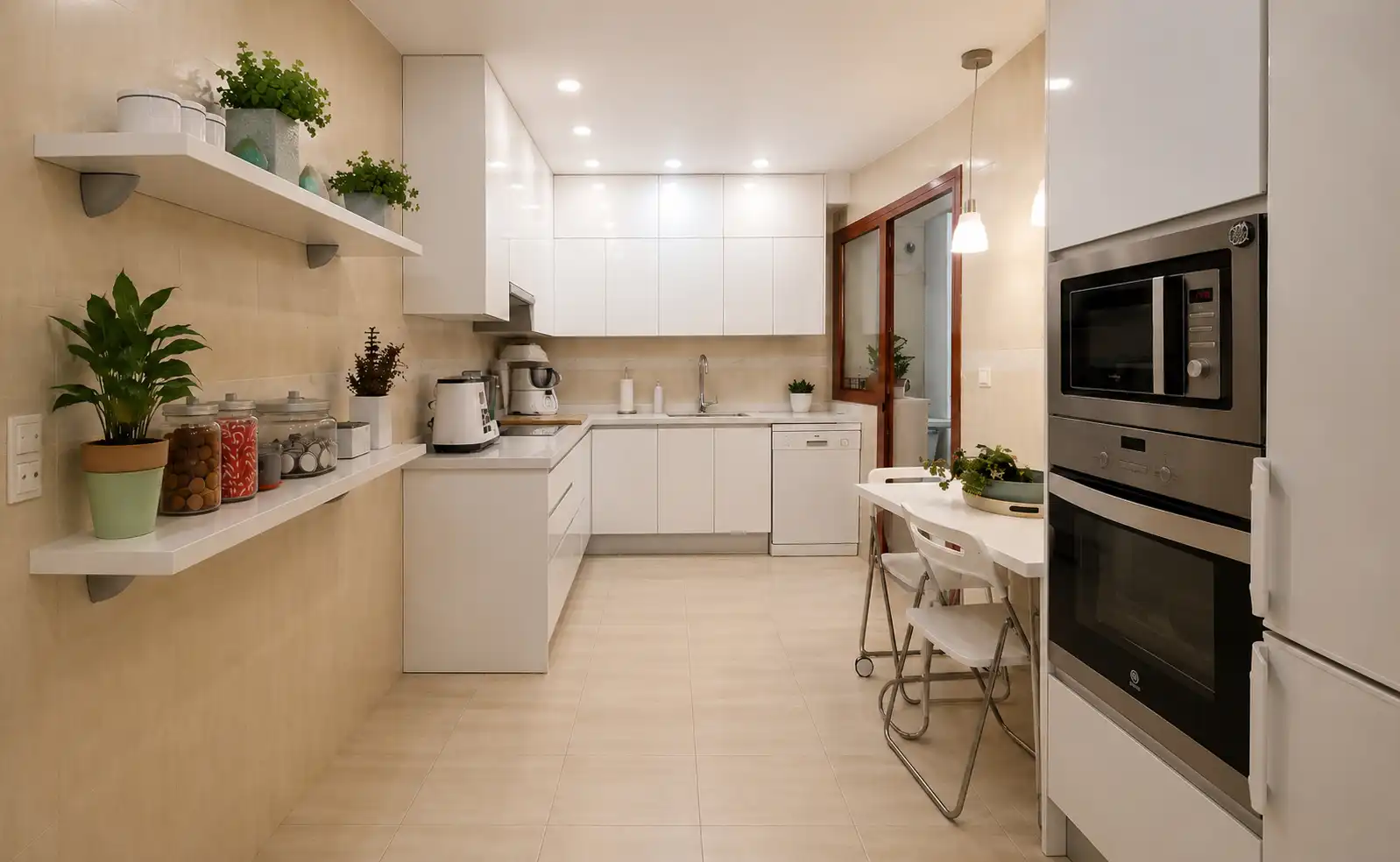 Kitchen of Flat for sale in Málaga  with Air Conditioner, Heating and Terrace
