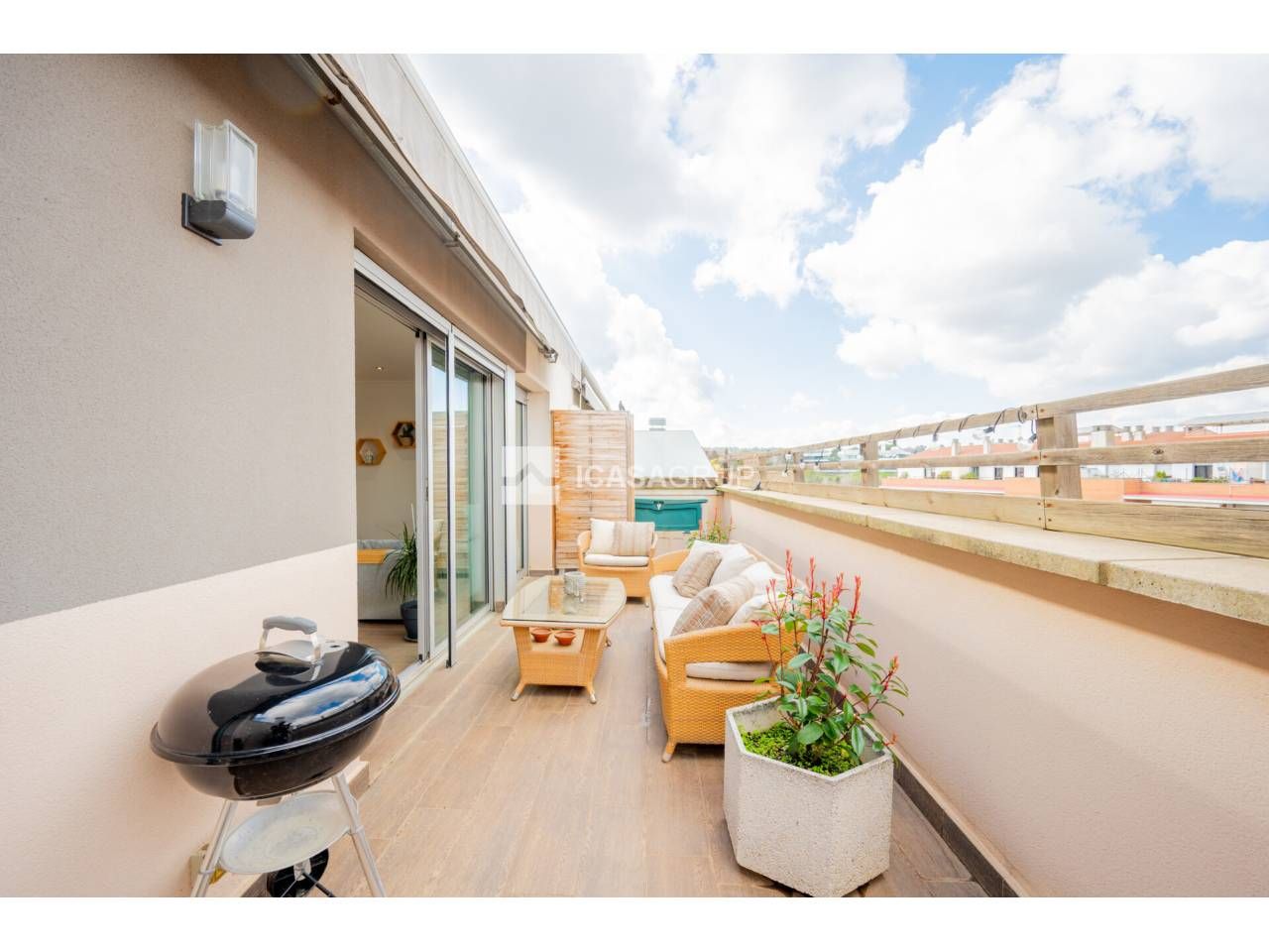 Terrassa de Àtic en venda en Sant Cugat del Vallès amb Aire condicionat, Calefacció i Parquet