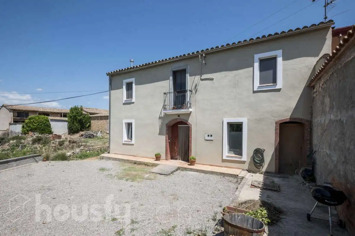 Vista exterior de Casa o chalet en venta en Font-rubí con Calefacción, Jardín privado y Terraza