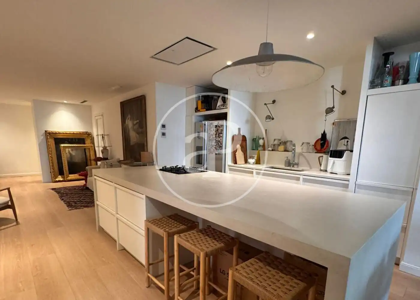 Kitchen of Flat for sale in Barcelona  with Air Conditioner, Heating and Private garden