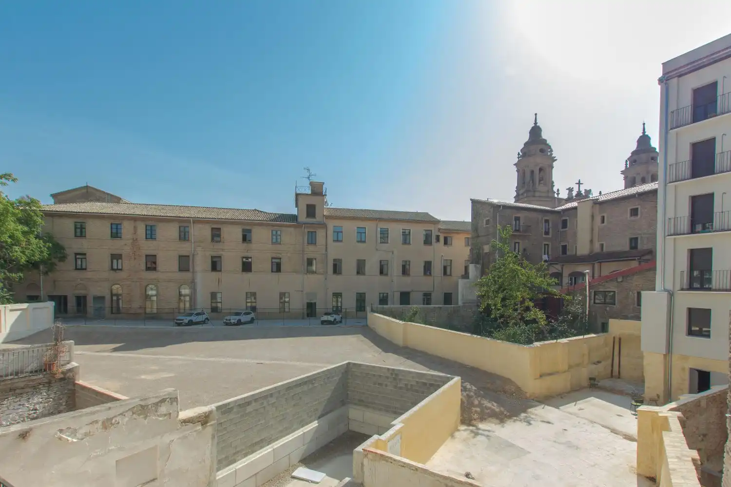 Vista exterior de Piso en venta en  Pamplona / Iruña