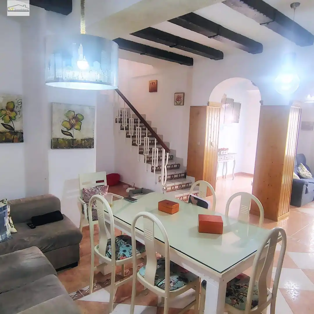 Menjador de Casa o xalet en venda en Málaga amb Calefacció, Terrassa i Traster