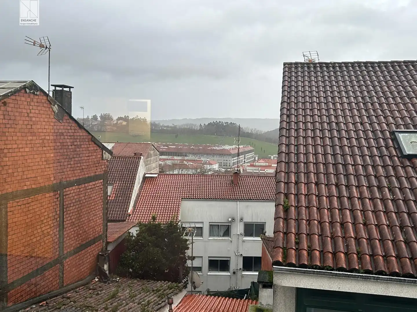 Exterior view of Flat for rent in Santiago de Compostela   with Heating and Furnished