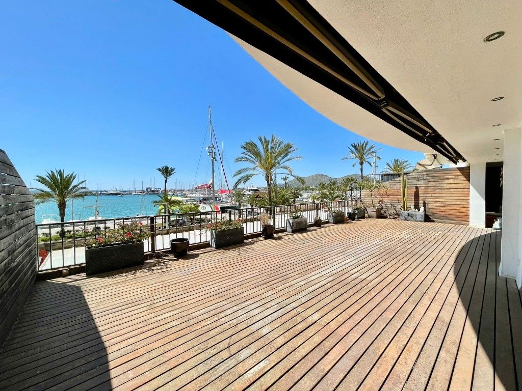 Terrace of Apartment for sale in Alcúdia  with Heating, Terrace and Furnished