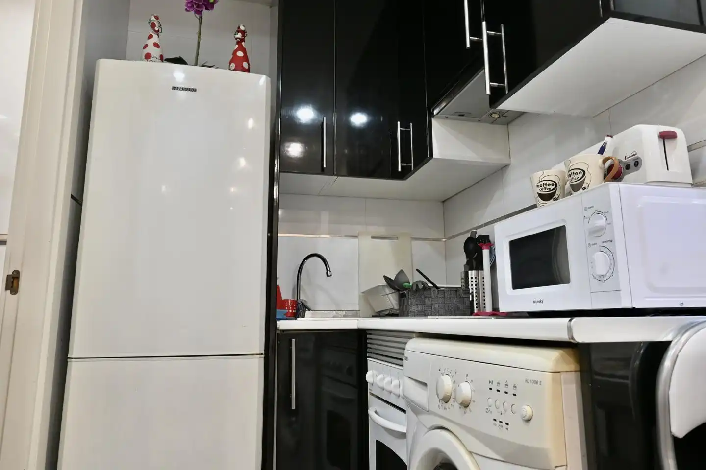 Kitchen of Study for rent in Madrid  with Air Conditioner, Heating and Furnished