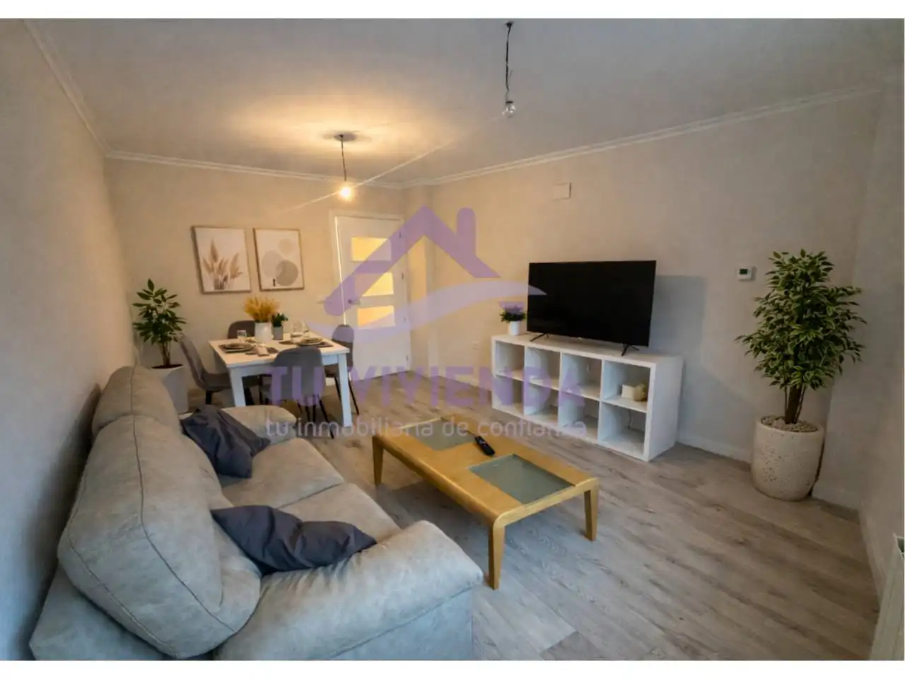 Sala de estar de Piso en venta en Saldaña con Calefacción