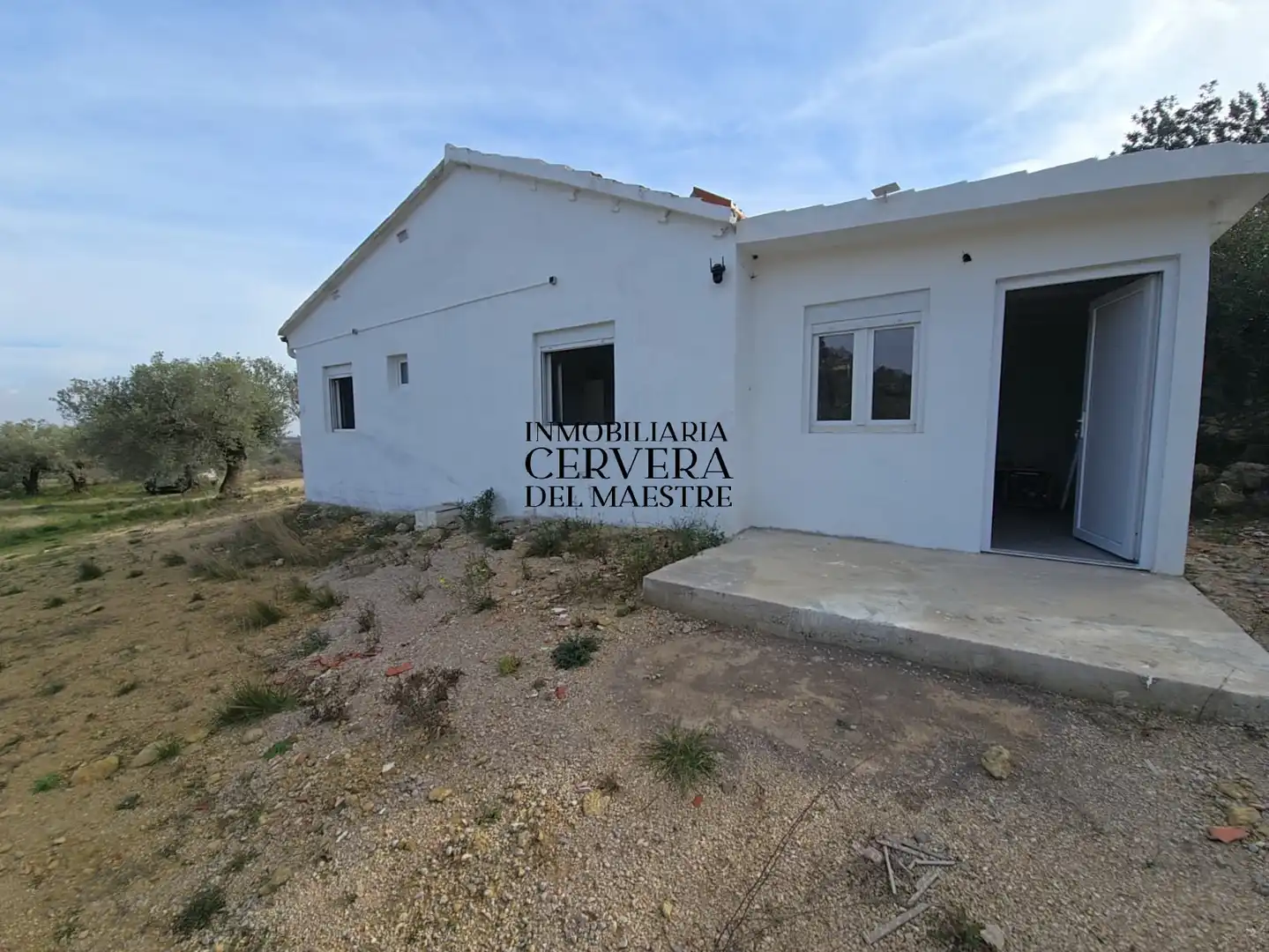 Vista exterior de Finca rústica en venda en Cervera del Maestre