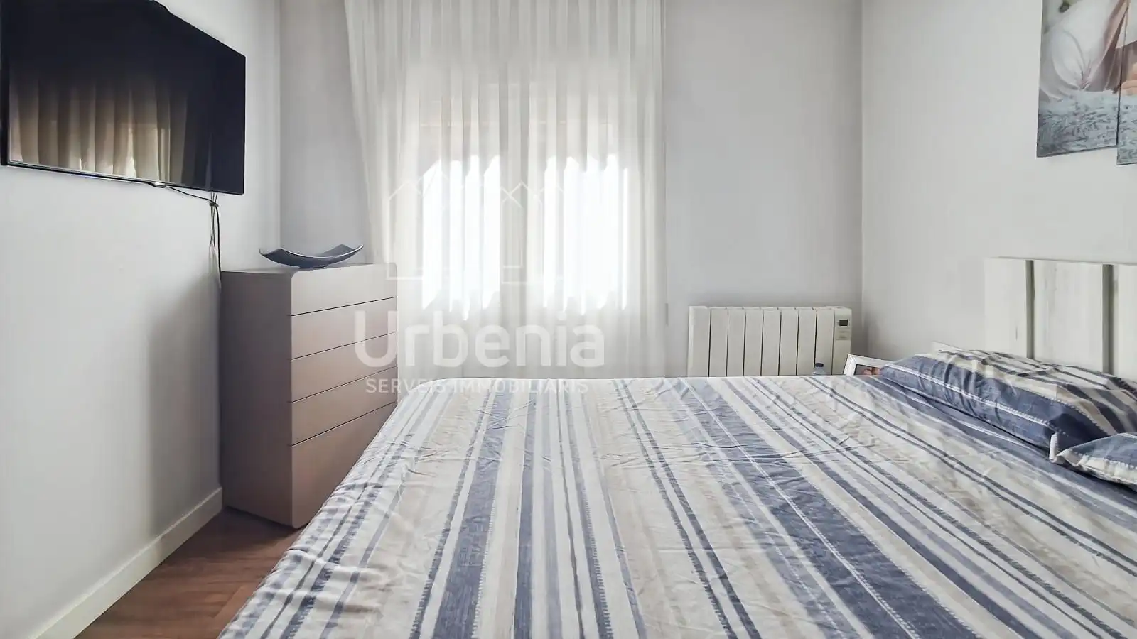 Bedroom of Flat for sale in Mataró  with Air Conditioner, Heating and Terrace