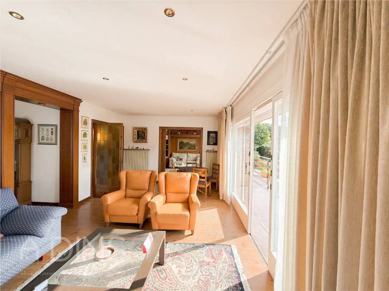 Sala de estar de Casa o chalet en venta en Sant Feliu de Codines con Calefacción y Jardín privado