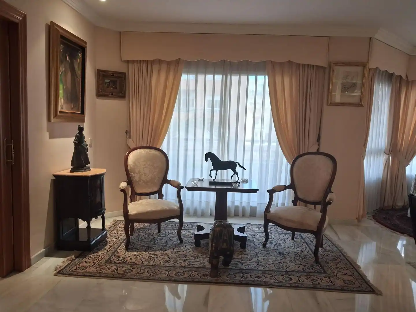 Sala d'estar de Dúplex en venda en Gandia amb Aire condicionat