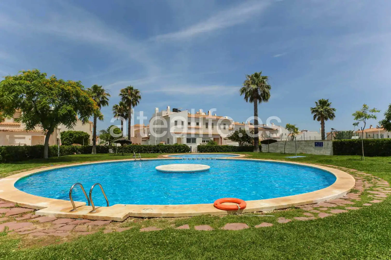 Piscina de Casa adosada en venda en La Nucia amb Terrassa i Piscina comunitària