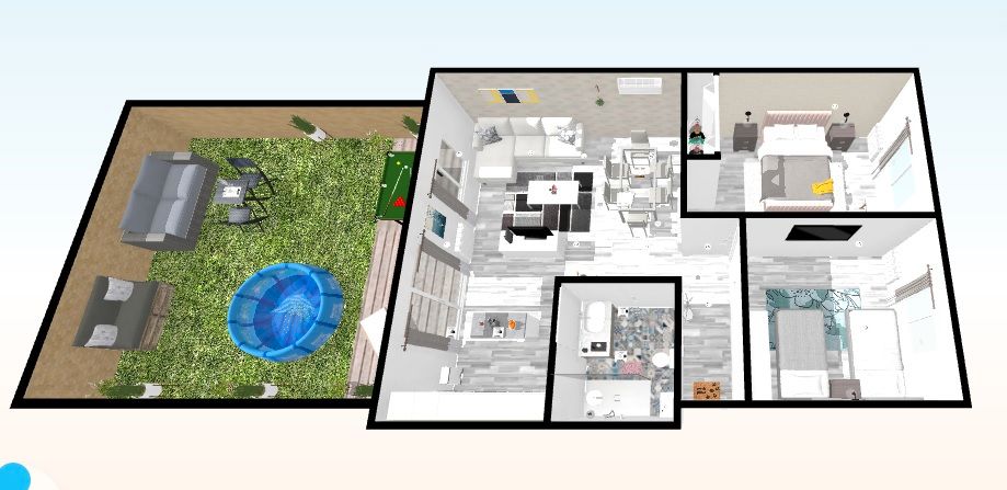 Garden of Flat for sale in  Madrid Capital  with Air Conditioner and Heating