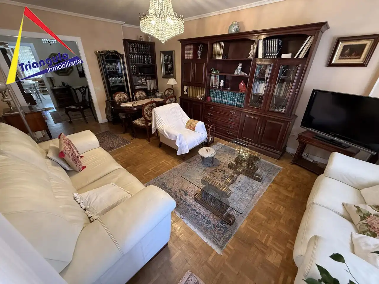Sala de estar de Piso en venta en Segovia con Calefacción y Terraza