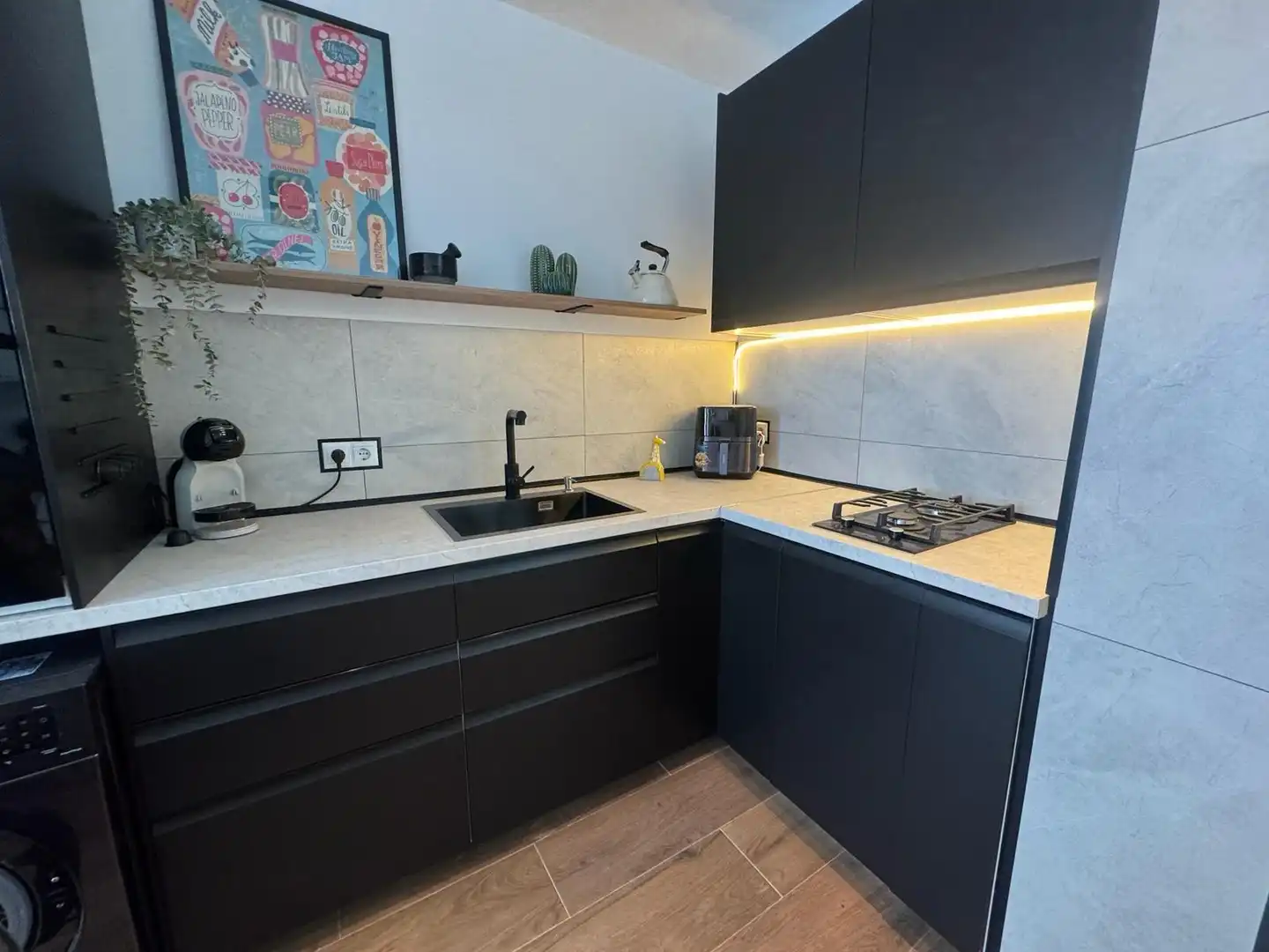 Cocina de Apartamento en venta en Torrevieja con Aire acondicionado y Amueblado