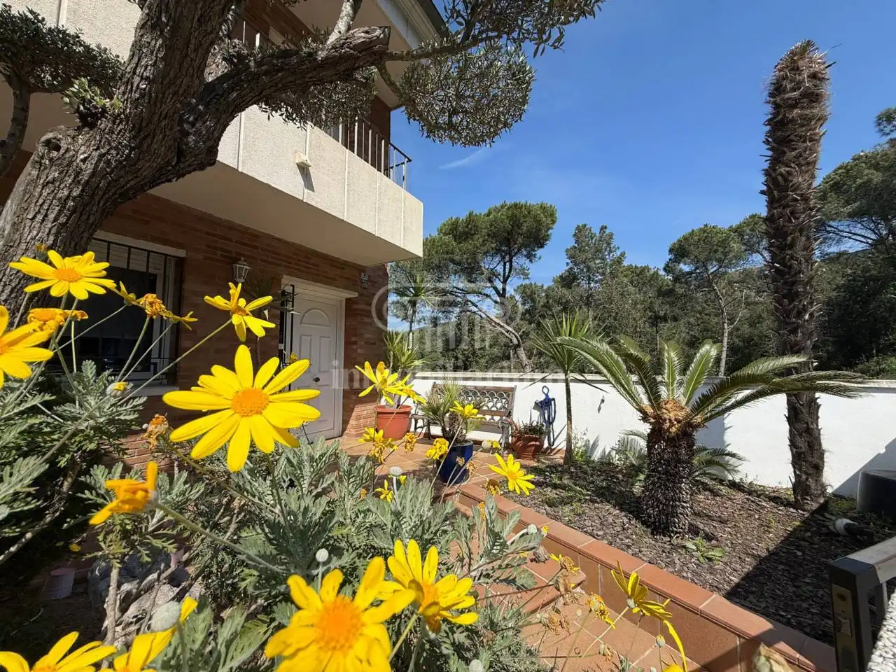 Jardín de Casa o chalet en venta en Blanes con Aire acondicionado, Calefacción y Jardín privado