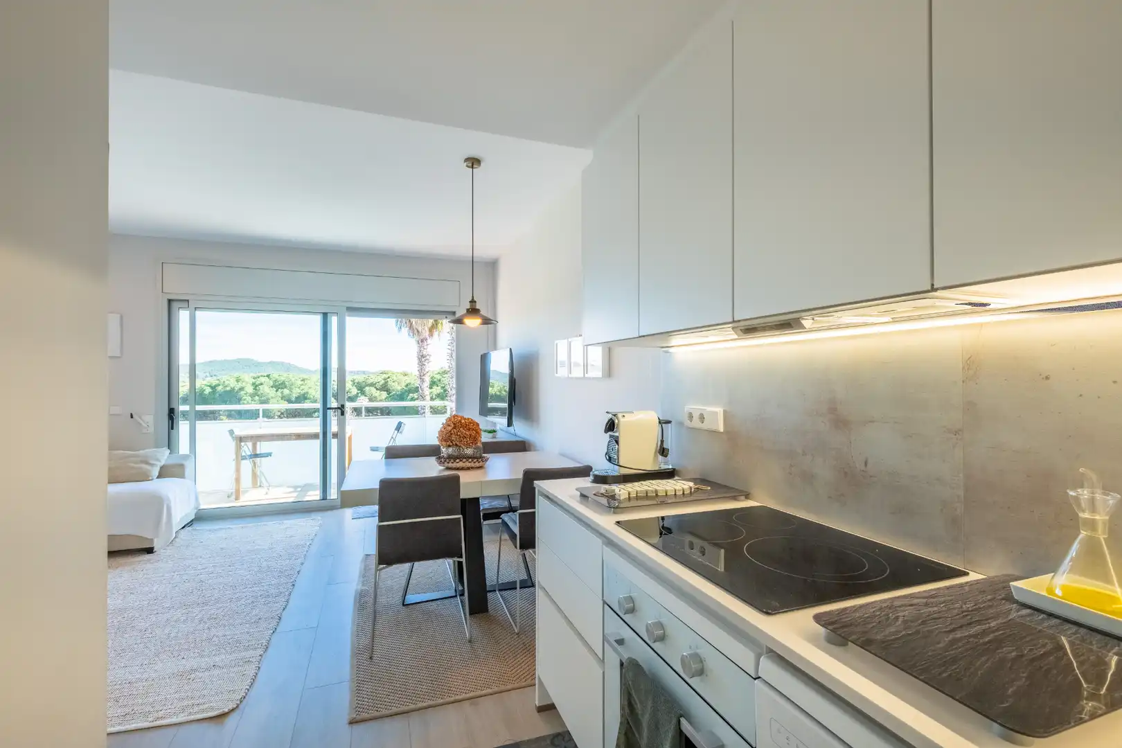 Küche von Maisonette zum Verkauf in Palamós mit Klimaanlage, Heizung und Terrasse