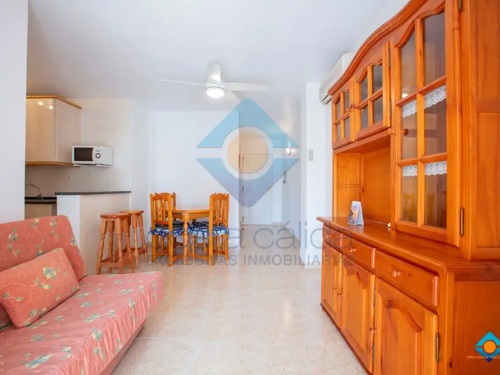 Living room of Flat for sale in Mazarrón  with Air Conditioner, Private garden and Terrace