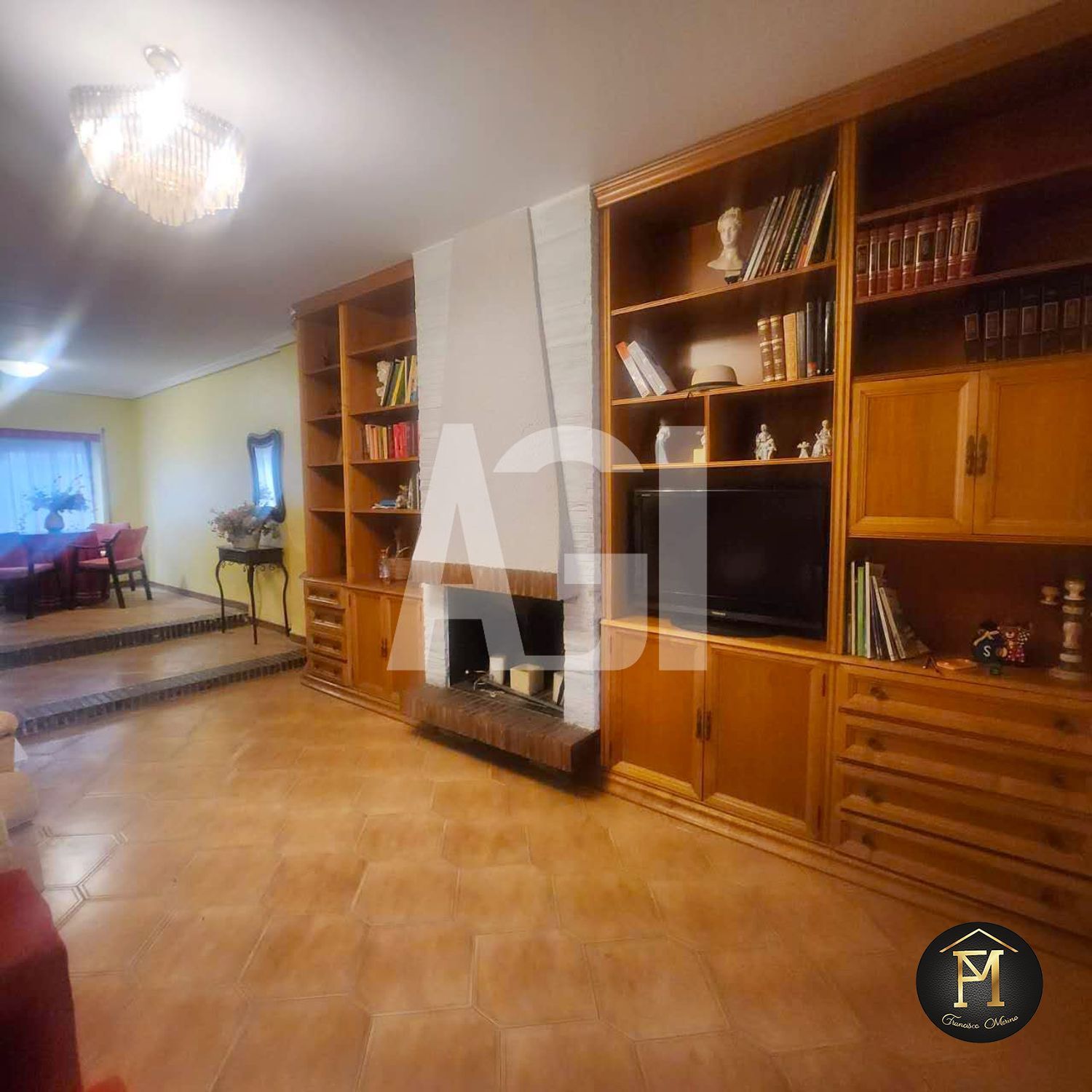 Sala de estar de Casa o chalet en venta en Tavernes de la Valldigna con Aire acondicionado, Terraza y Trastero