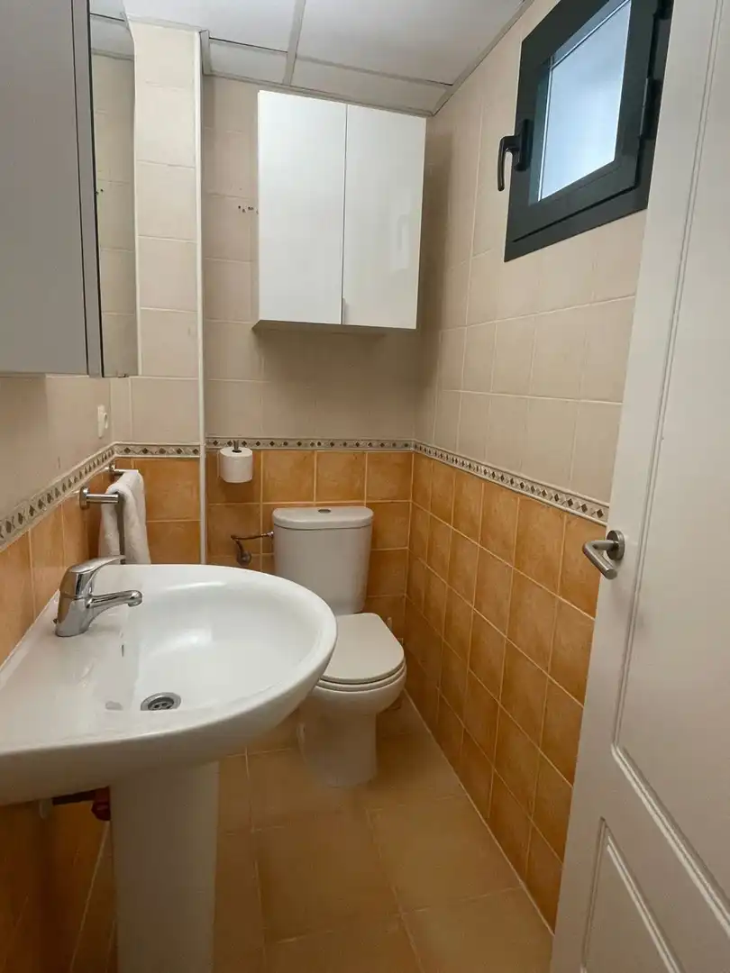 Bany de Casa o xalet en venda en Dos Hermanas amb Aire condicionat, Traster i Piscina comunitària