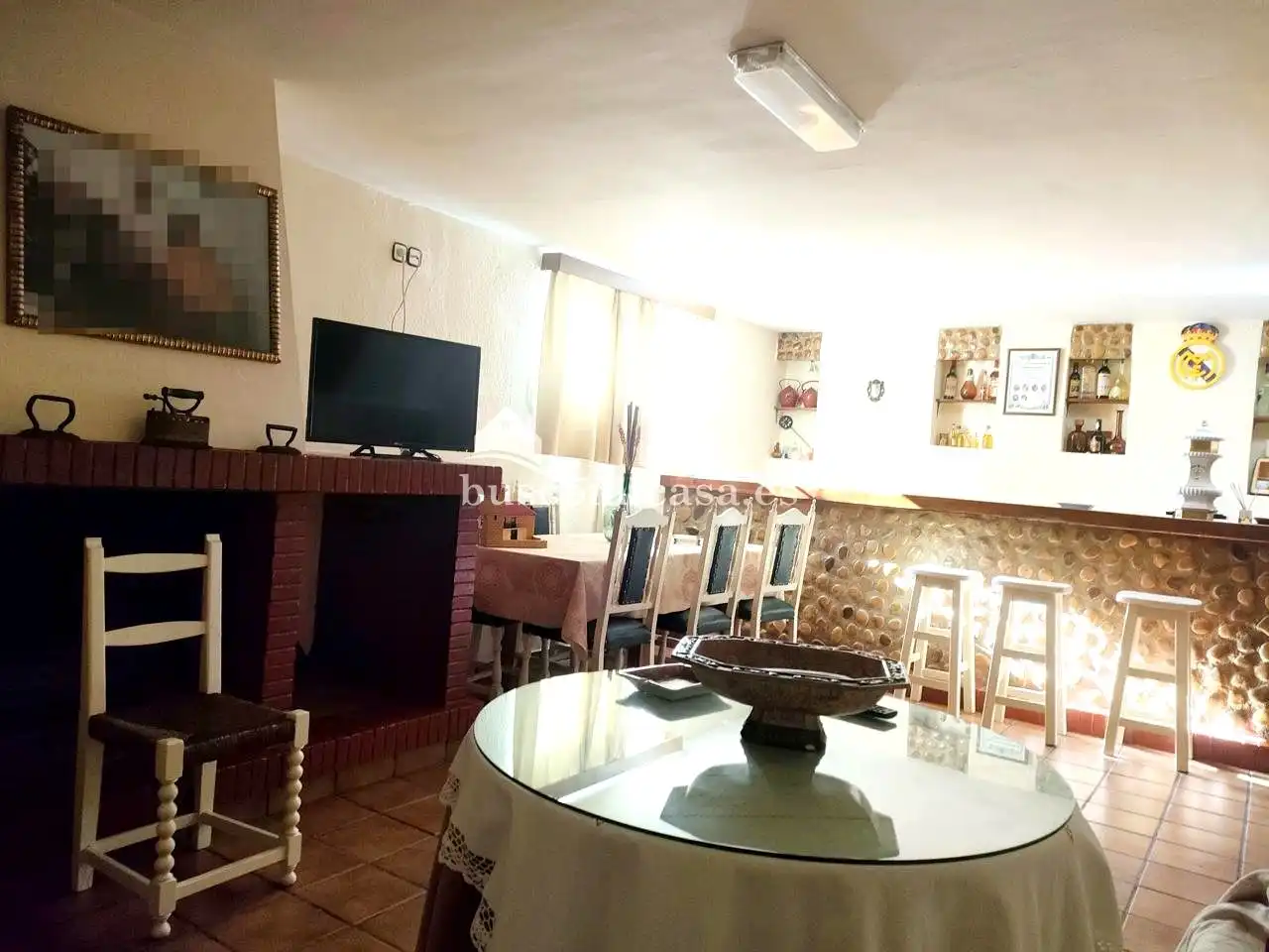 Menjador de Casa o xalet en venda en Mengíbar amb Aire condicionat i Terrassa