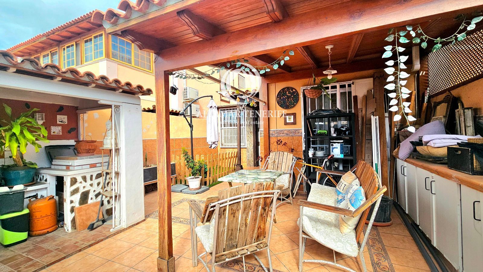 Terrassa de Casa adosada en venda en Arona amb Traster i Moblat