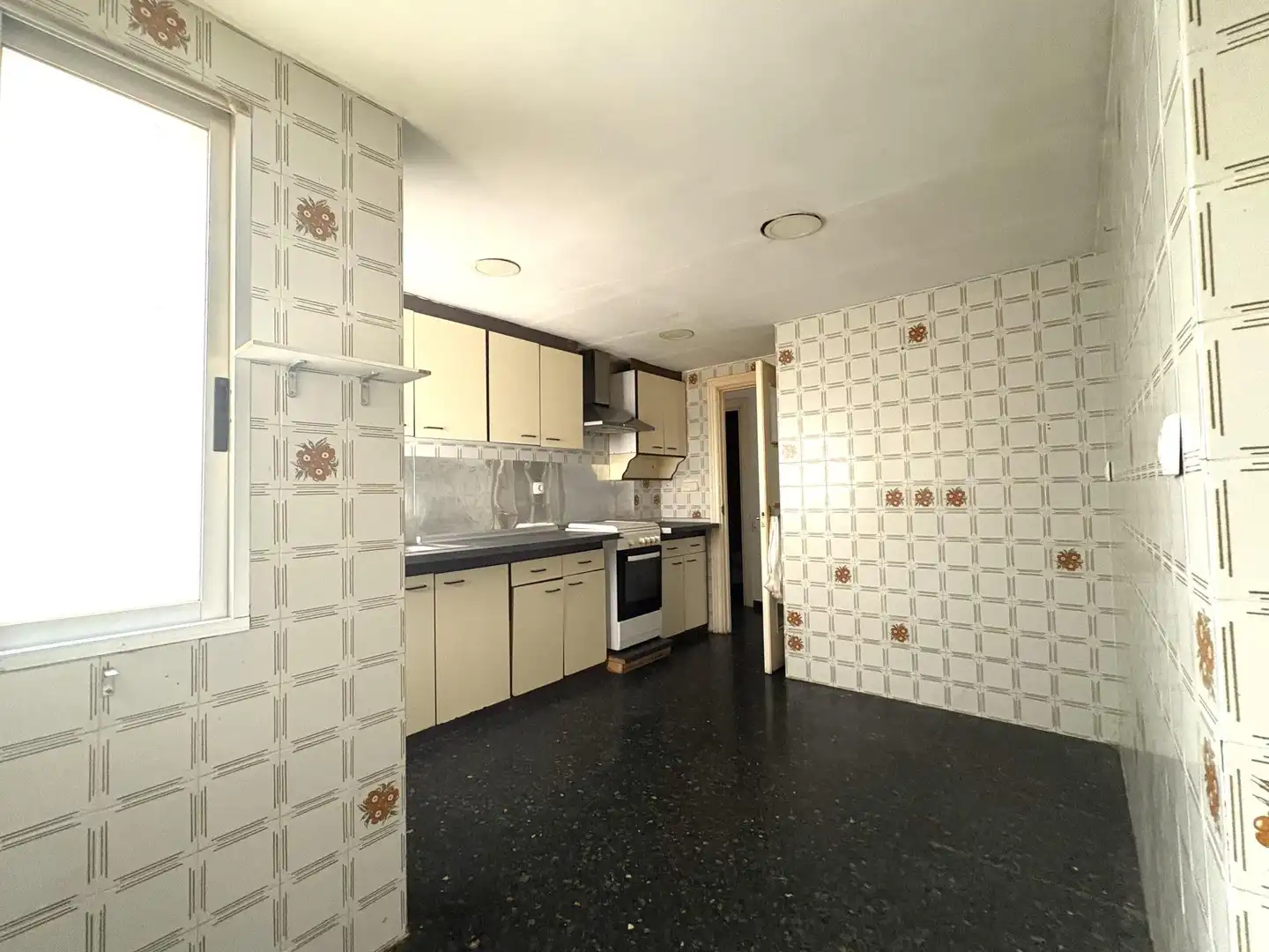 Küche von Wohnung zum Verkauf in Godella mit Klimaanlage und Balkon
