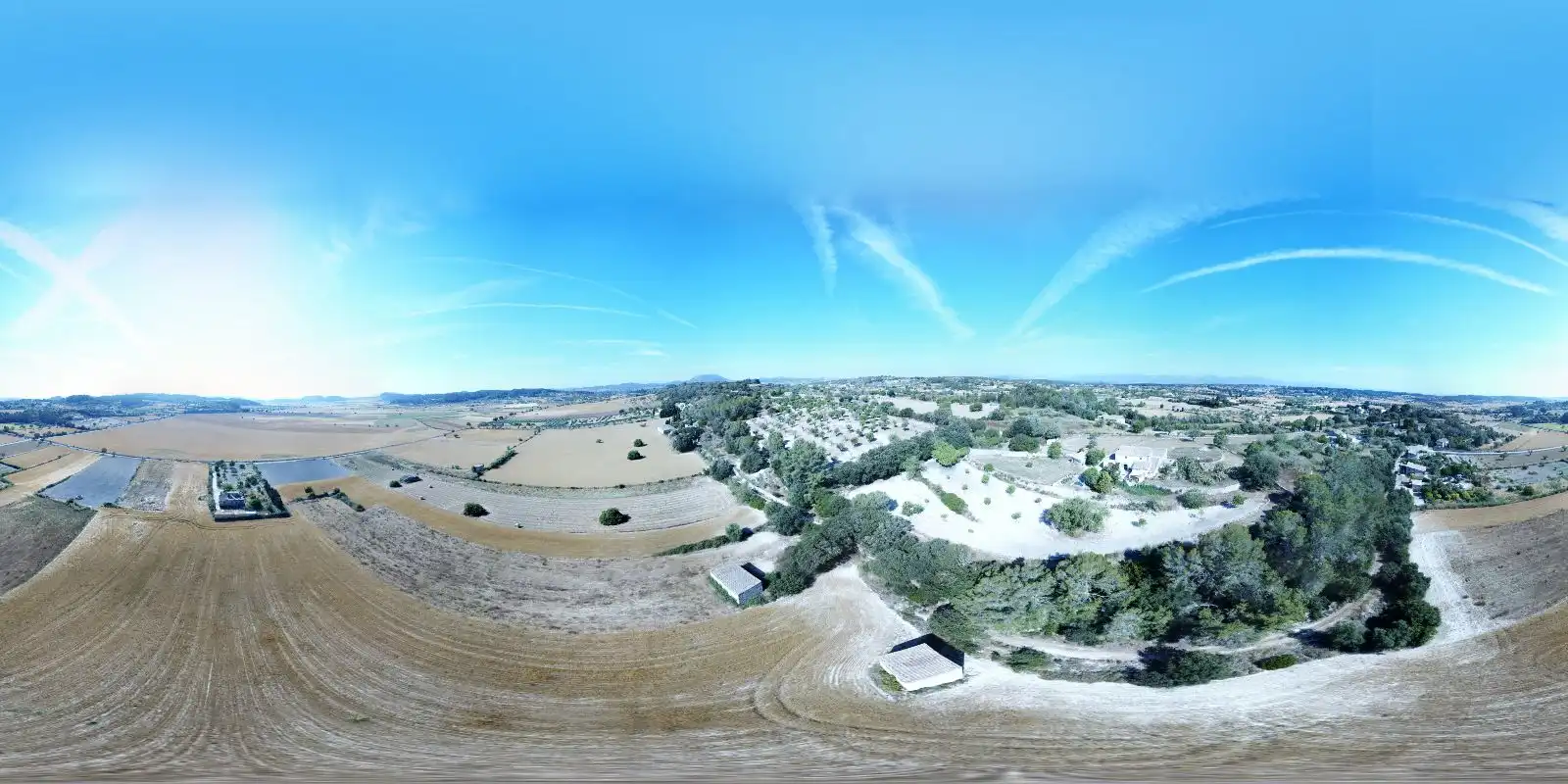 Vista exterior de Finca rústica en venda en Lloret de Vistalegre amb Calefacció, Jardí privat i Terrassa