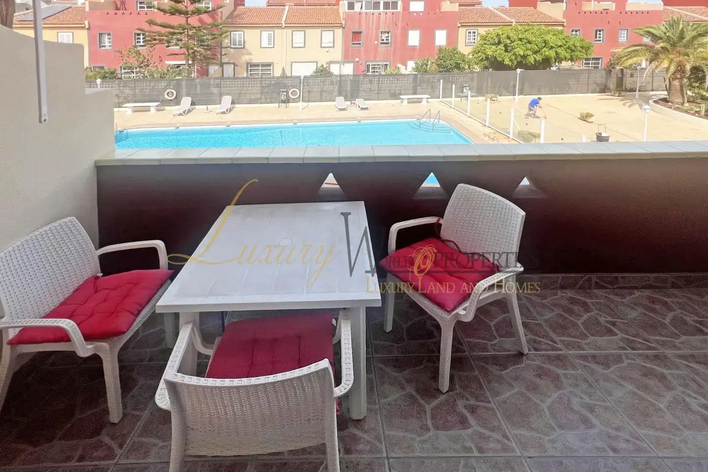 Terraza de Apartamento en venta en Arona con Terraza, Amueblado y Piscina comunitaria