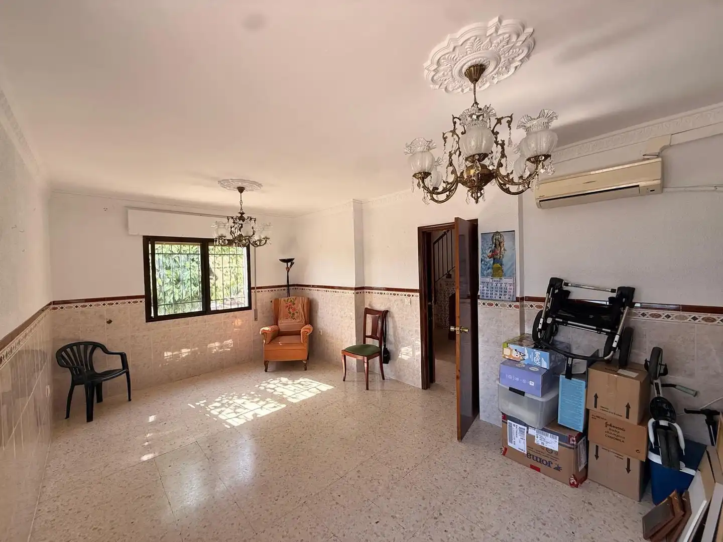 Sala d'estar de Casa o xalet en venda en Villaviciosa de Córdoba amb Aire condicionat