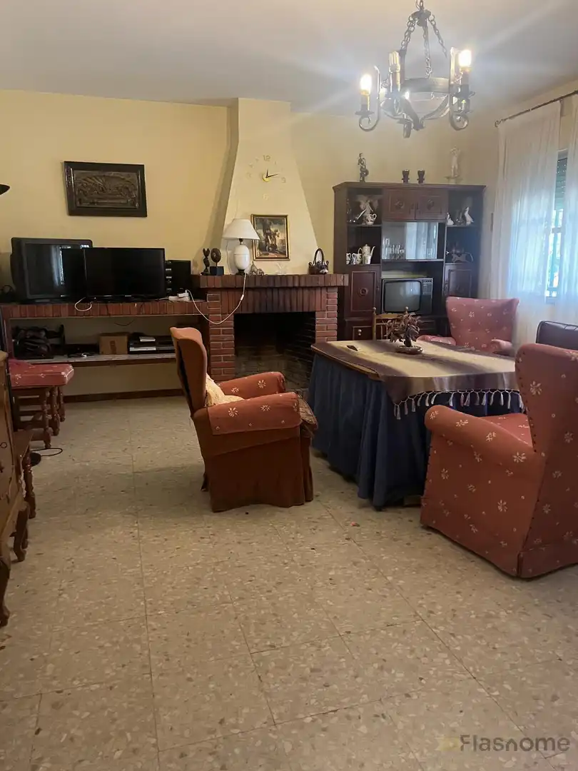 Sala de estar de Casa o chalet en venta en Santa Amalia con Terraza y Piscina